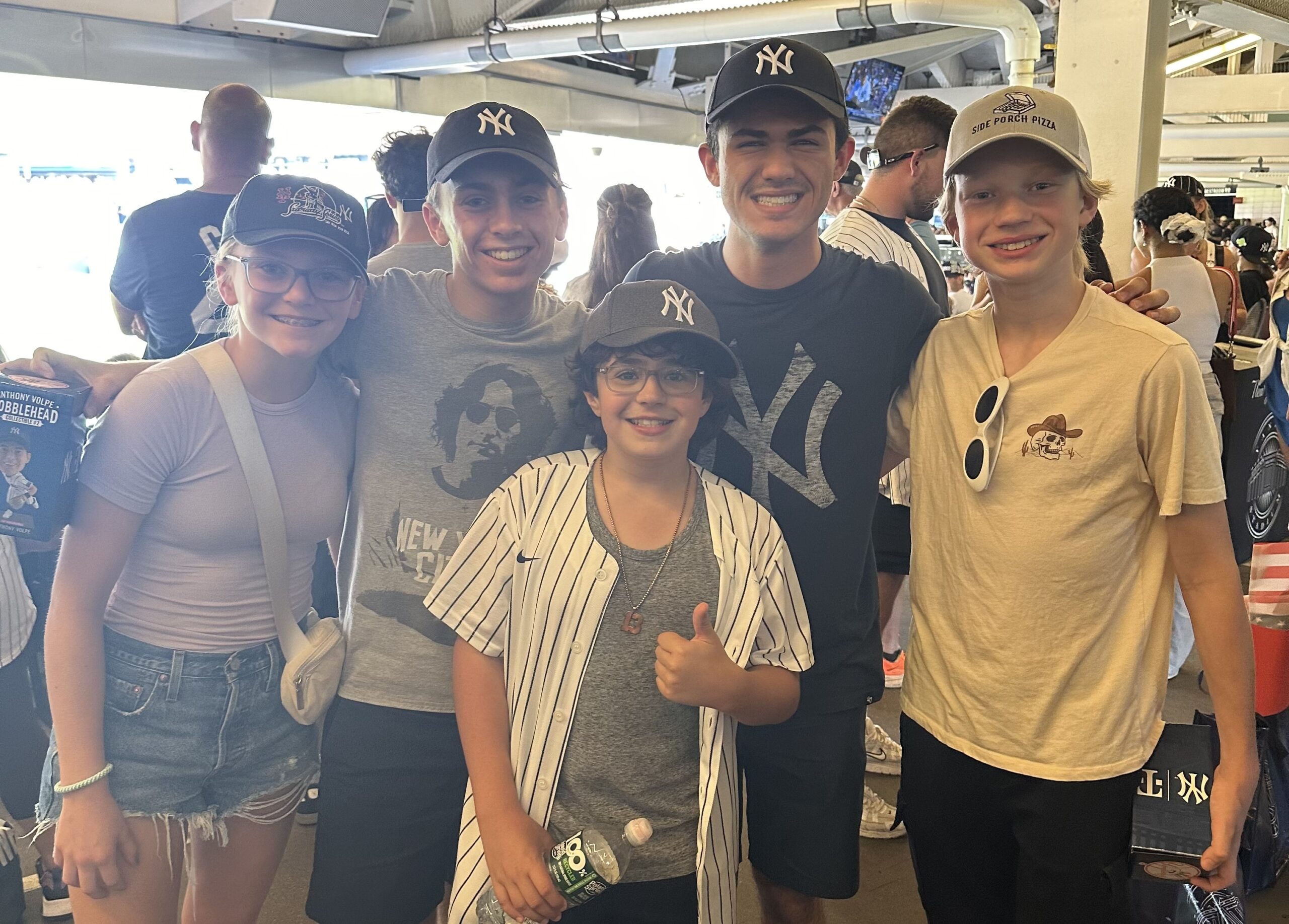 Brody Shinderman Sings at Yankee Stadium